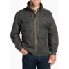 KUHL Men's Burr Jacket -Explore Apparel 1052 burr jacket gunmetal front pdp photo