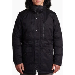 KUHL Men's Arktik Down Parka -Explore Apparel 1072 Ms Arktik Down Parka Blackout Front