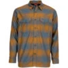 Men's ColdWeather Long Sleeve Shirt -Explore Apparel 10777 702 coldweather ls shirt dark bronze buffalo blur plaid f20 49b8998b 8184 4659 bfbc d91dc3c825bd