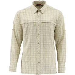 Men's Stone Cold Fishing Long Sleeve Shirt -Explore Apparel 12262 294 stone cold ls shirt khaki plaid s20 2 lowres plp bbd66478 c6da 4bf2 a8ef f1619a427618