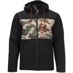 Men's Rogue Fleece Hoody 7 Men's Rogue Fleece Hoody -Explore Apparel 12654 569 ms Rouge Hoody CX Woodland Camo F21 front