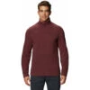 Mountain Hardwear Men's Microchill 2.0 Zip T-Shirt 2 Mountain Hardwear Men's Microchill 2.0 Zip T-Shirt -Explore Apparel 1677261 629 f presetWeb