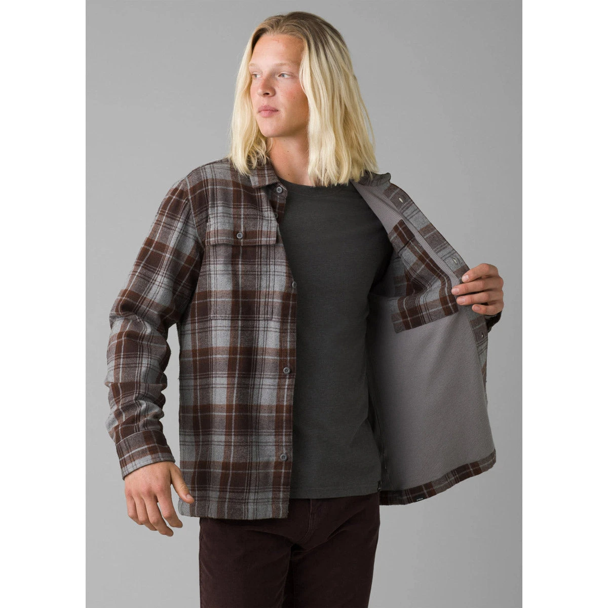Prana Men's Glover Park Lined Flannel 4 Prana Men's Glover Park Lined Flannel - Image 2