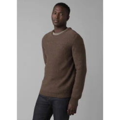 Prana Men's North Loop Sweater 11 Prana Men's North Loop Sweater -Explore Apparel 1964561 SEPIA