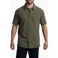 KUHL Men's Renegade Shirt -Explore Apparel 3069 Renegade Shirt Olive Front 1