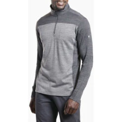 KUHL Men's Ryzer -Explore Apparel 3112 ryzer ls carbon front pdp photo