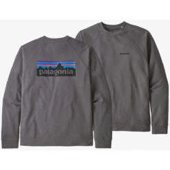 Patagonia Men's P-6 Logo Organic Crew Sweatshirt -Explore Apparel 39603 NGRY e6fe1de0 ed9e 4c4d 9c4c a0a737a37858