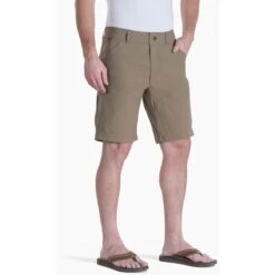KUHL Men's Renegade Short -Explore Apparel 5121 ms renegade short 10 buckskin front pdp photo 1