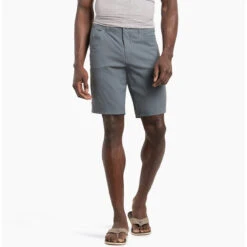 KUHL Men's Renegade Short -Explore Apparel 5121 ms renegade short 10 pewter front pdp photo