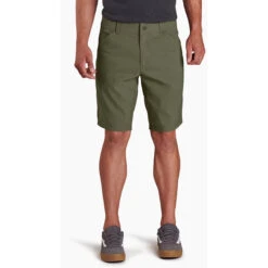 KUHL Men's Renegade Short -Explore Apparel 5121 renegade short burnt olive front cc pdp photo