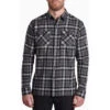 KUHL Men's Dillingr Flannel Shirt -Explore Apparel 7186 dillingr flannel ls black sage front pdp photo 8b1aca5e c2d7 44a2 b5aa 222bf55a3c87