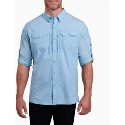 KUHL Men's Airspeed Long Sleeve 10 KUHL Men's Airspeed Long Sleeve -Explore Apparel 7191 airspeed ls carolina blue front 9a2526b3 b5f7 42ce 82a5 70fbe7973b59 1