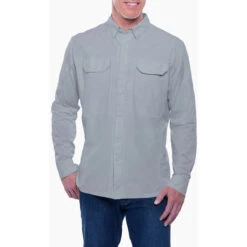 KUHL Men's Airspeed Long Sleeve -Explore Apparel 7191 airspeed ls slate front dda9ba20 11da 427d 9a6f 9b4738c9fe90 2