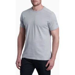 KUHL Men's Bravado -Explore Apparel 7200 Bravado SS Cloud Gray Front