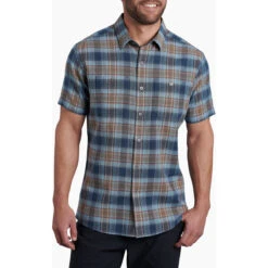 KUHL Men's Skorpio -Explore Apparel 7218 Skorpio Mosaic Blue Front