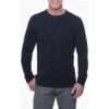 KUHL Men's Bravado Long Sleeve -Explore Apparel 7224 bravado ls raven front