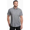 KUHL Men's Karib Short Sleeve -Explore Apparel 7259 karib ss stm front