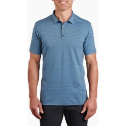 Men's AirKuhl Polo 13 Men's AirKuhl Polo -Explore Apparel 7344 airkuhl polo marin blue front