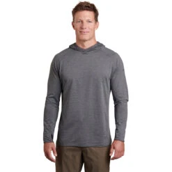 Men's AirKuhl Hoody 9 Men's AirKuhl Hoody -Explore Apparel 7345 ms airkuhl hoody carbon front