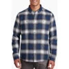 KUHL Men's Law Flannel Long Sleeve -Explore Apparel 7373 law flannel ls blue gravel front pdp photo 842b3bfa b71b 40c9 829b f45f17c973a9