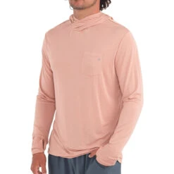 Men's Bamboo Lightweight Hoodie 36 Men's Bamboo Lightweight Hoodie -Explore Apparel LWH 113 P 1 2