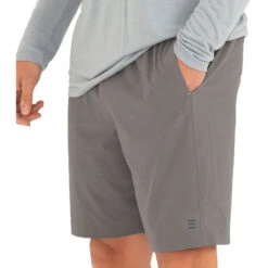 Men's Lined Breeze Short - 7.5" -Explore Apparel M LinedBreezeShorts Cement 1 2
