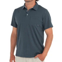 Men's Bamboo Heritage Polo 14 Men's Bamboo Heritage Polo -Explore Apparel MHP 101 P 1