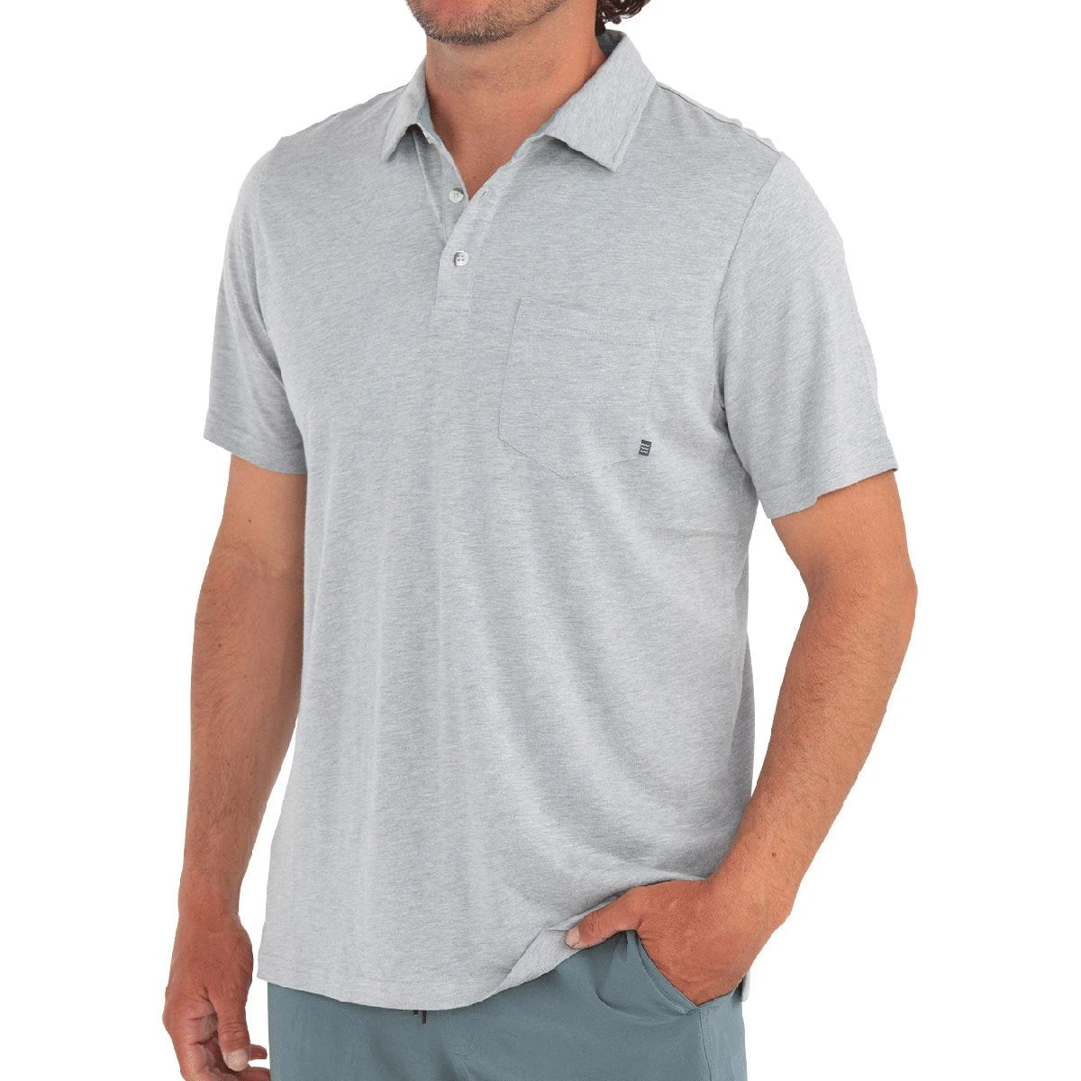 Men's Bamboo Heritage Polo 6 Men's Bamboo Heritage Polo - Image 4
