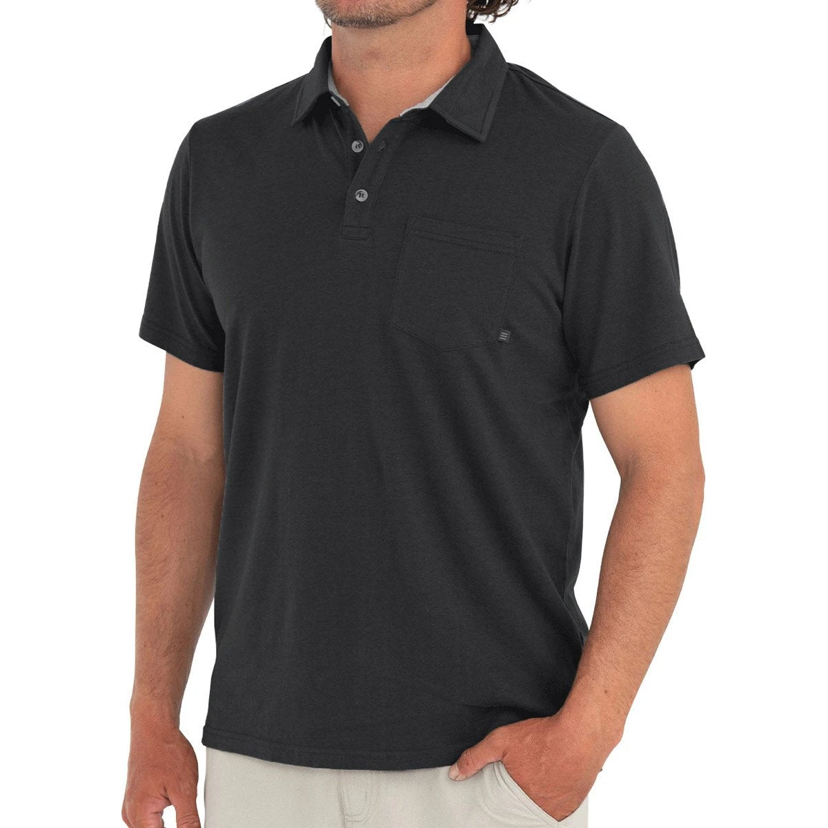 Men's Bamboo Heritage Polo 5 Men's Bamboo Heritage Polo - Image 3
