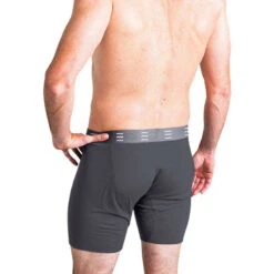 Men's Bamboo Comfort Boxer Brief 15 Men's Bamboo Comfort Boxer Brief -Explore Apparel M BoxerBriefs 1000x1000 Charcoal 1