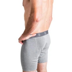 Men's Bamboo Comfort Boxer Brief 14 Men's Bamboo Comfort Boxer Brief -Explore Apparel M BoxerBriefs 1000x1000 HeatherGrey 1