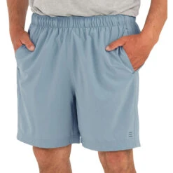 Men's Breeze Short - 6" -Explore Apparel M BreezeShorts 6in BlueFog 1