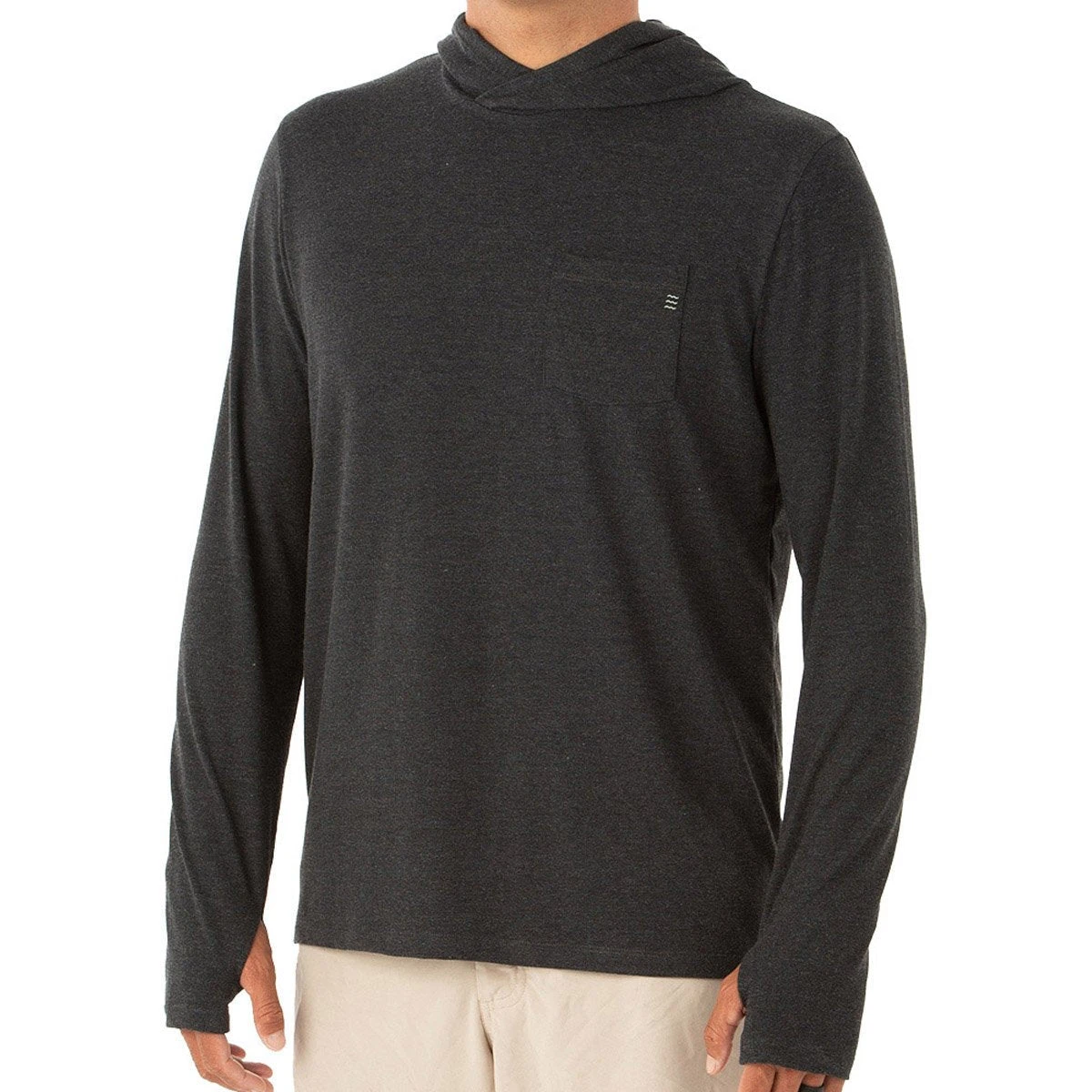 Men's Bamboo Crossover Hoody 5 Men's Bamboo Crossover Hoody - Image 3