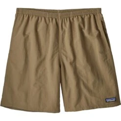 Patagonia Men's Baggies Longs - 7" -Explore Apparel Men s Baggies Longs 7 in 58034 Ash Tan 2