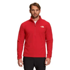 The North Face Men's Textured Cap Rock Quarter-Zip -Explore Apparel NF0A3YR1 682 hero