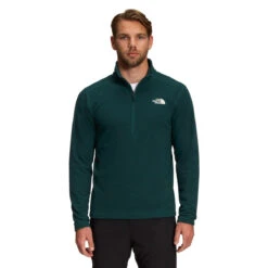The North Face Men's Textured Cap Rock Quarter-Zip -Explore Apparel NF0A3YR1 D7V hero