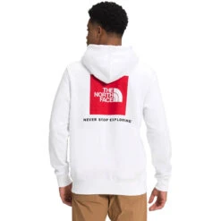The North Face Men's Box NSE Pullover Hoodie -Explore Apparel NF0A4761 FN4 hero