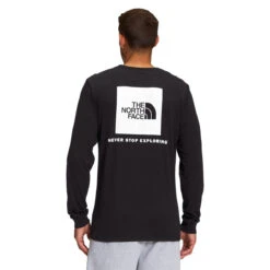 The North Face Men's Long-Sleeve Box NSE Tee -Explore Apparel NF0A4762 KY4 hero