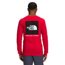 The North Face Men's Long-Sleeve Box NSE Tee -Explore Apparel NF0A4762 KZ3 hero 1