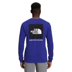 The North Face Men's Long-Sleeve Box NSE Tee -Explore Apparel NF0A4762 ZXC hero
