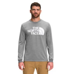 The North Face Men's Long-Sleeve Half Dome Tee 15 The North Face Men's Long-Sleeve Half Dome Tee -Explore Apparel NF0A4AAK GAZ hero
