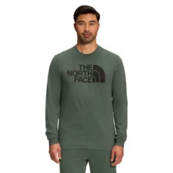The North Face Men's Long-Sleeve Half Dome Tee -Explore Apparel NF0A4AAK WTQ hero 1