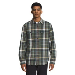 The North Face Men's Arroyo Flannel Shirt -Explore Apparel NF0A4QPJ 9F7 hero 1