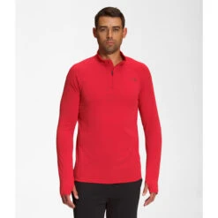 The North Face Men's Wander Quarter-Zip 12 The North Face Men's Wander Quarter-Zip -Explore Apparel NF0A5371 682 hero