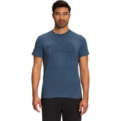 The North Face Men's Short-Sleeve Half Dome Tri-Blend Tee -Explore Apparel NF0A5J2I LKG hero