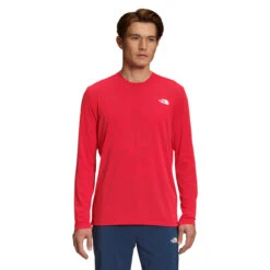 The North Face Men's Wander Long-Sleeve -Explore Apparel NF0A7QEG 682 hero 2