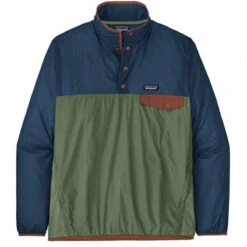 Patagonia Men's Houdini Snap-T Pullover -Explore Apparel POS WBS23 24150 SLVG