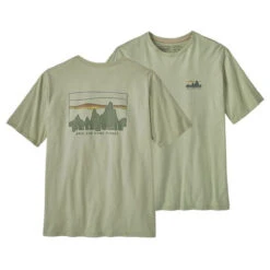Patagonia Men's '73 Skyline Organic T-Shirt -Explore Apparel POS WBS23 37534 SLVG