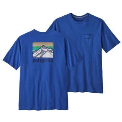 Patagonia Men's Line Logo Ridge Pocket Responsibili-Tee 15 Patagonia Men's Line Logo Ridge Pocket Responsibili-Tee -Explore Apparel POS WBS23 38511 BBSD