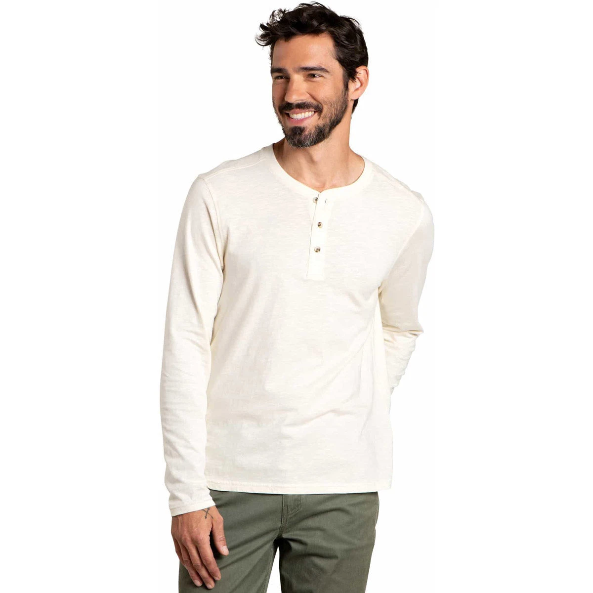 Men's Primo Long Sleeve Henley 4 Men's Primo Long Sleeve Henley - Image 2